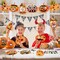 Halloween Pumpkin Shape Foam Stickers Set,DIY Self-Adhesive Halloween Craft Kit for Kids Decoration,Halloween Foam Pumpkin Craft Kit Unfinished Pumpkins Stickers